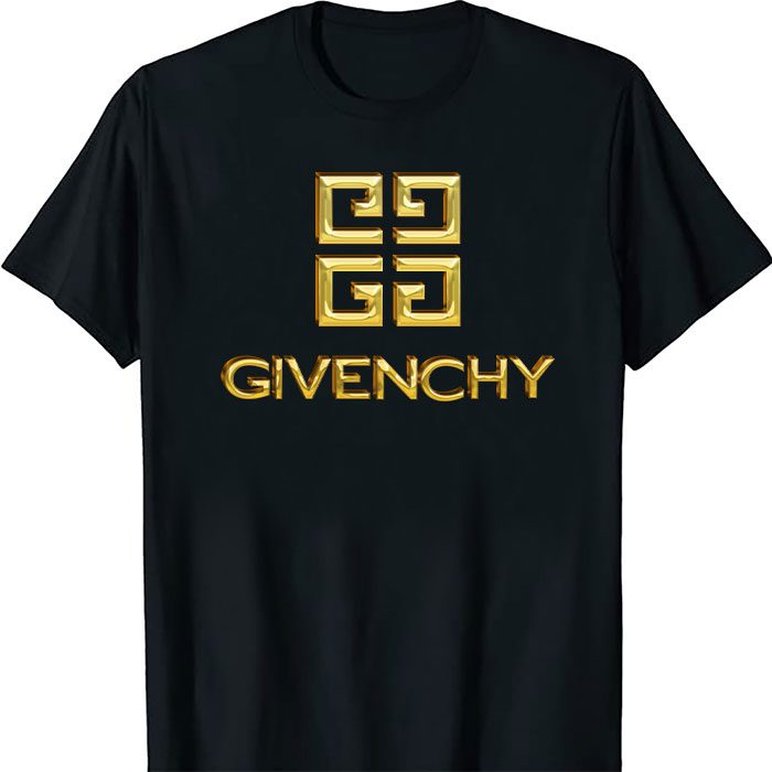 Givenchy-Gold-Logo-Luxury-Unisex-T-Shirt-TTB1512 Givenchy Gold Logo Luxury Unisex T-Shirt TTB1644