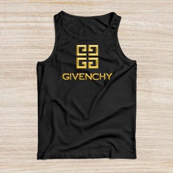 Givenchy Gold Logo Luxury Unisex Tank Top TTTB0759