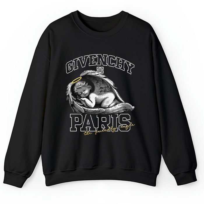 Givenchy-Logo-Luxury-Baby-Angle-Crewneck-Sweatshirt-CSTB0637 Givenchy Logo Luxury Baby Angle Crewneck Sweatshirt CSTB0637