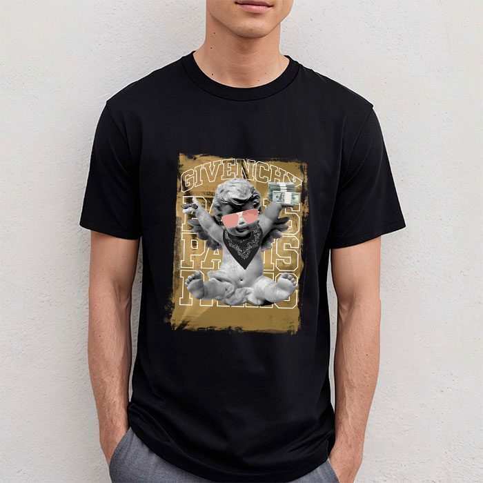 Givenchy-Logo-Luxury-Baby-Angle-Unisex-T-Shirt-TTB1543-2
