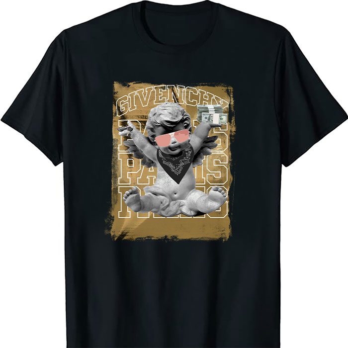 Givenchy-Logo-Luxury-Baby-Angle-Unisex-T-Shirt-TTB1543 Givenchy Logo Luxury Baby Angle Unisex T-Shirt TTB1675