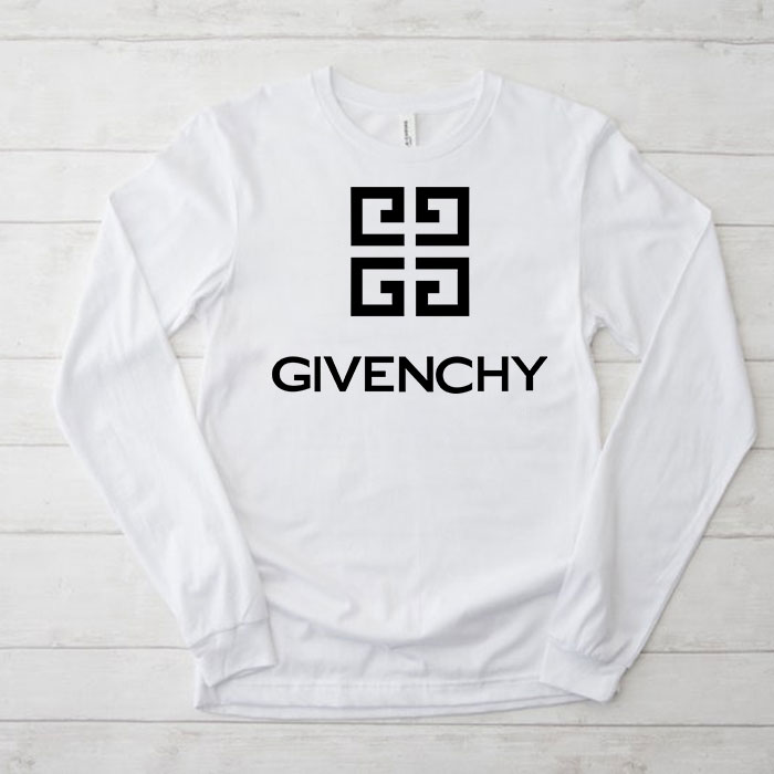 Givenchy-Logo-Luxury-Kid-Tee-Unisex-Longsleeve-Shirt-LTB0608 Givenchy Logo Luxury Kid Tee Unisex Longsleeve Shirt LTB0608