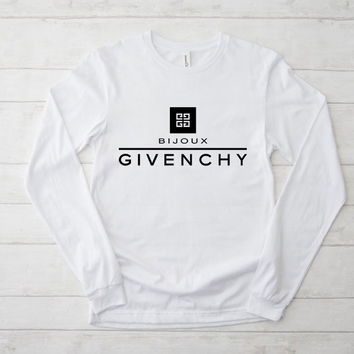 Givenchy-Logo-Luxury-Kid-Tee-Unisex-Longsleeve-Shirt-LTB0611 Givenchy Logo Luxury Kid Tee Unisex Longsleeve Shirt LTB0611