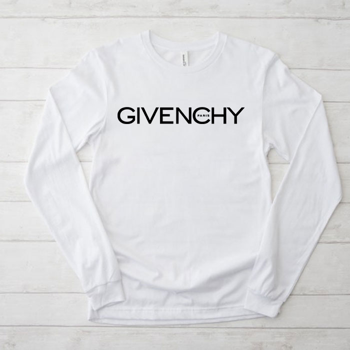 Givenchy-Logo-Luxury-Kid-Tee-Unisex-Longsleeve-Shirt-LTB0612 Givenchy Logo Luxury Kid Tee Unisex Longsleeve Shirt LTB0612