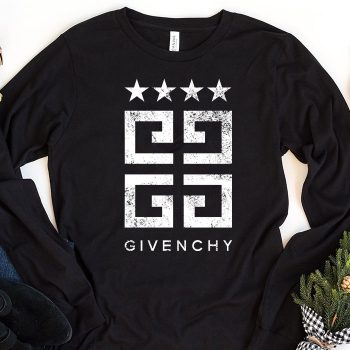 Givenchy Logo Luxury Kid Tee Unisex Longsleeve Shirt LTB0624