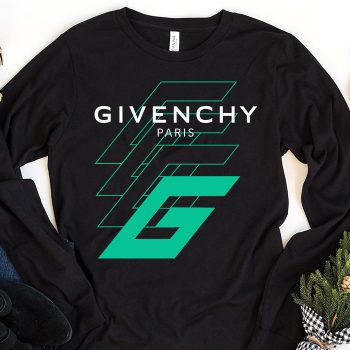 Givenchy Logo Luxury Kid Tee Unisex Longsleeve Shirt LTB0647