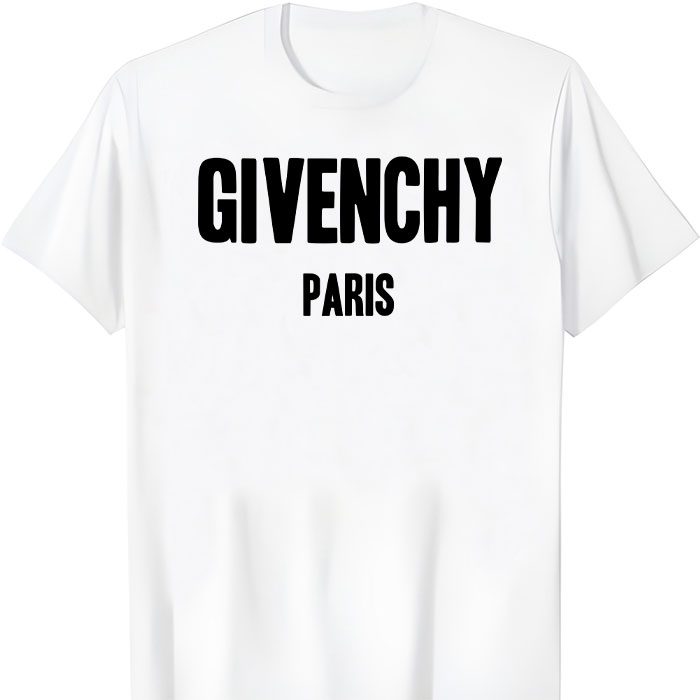 Givenchy-Logo-Luxury-Unisex-T-Shirt-TTB1504 Givenchy Logo Luxury Unisex T-Shirt TTB1636