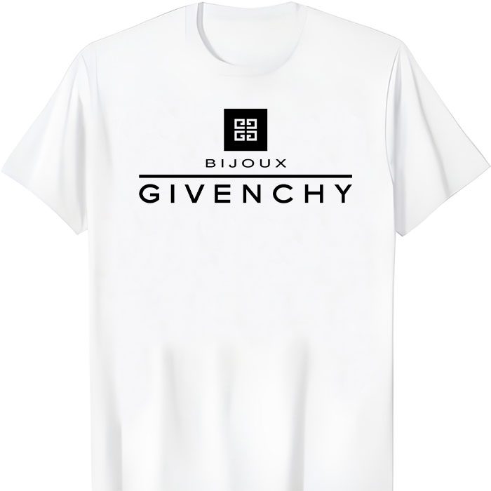 Givenchy-Logo-Luxury-Unisex-T-Shirt-TTB1505 Givenchy Logo Luxury Unisex T-Shirt TTB1637