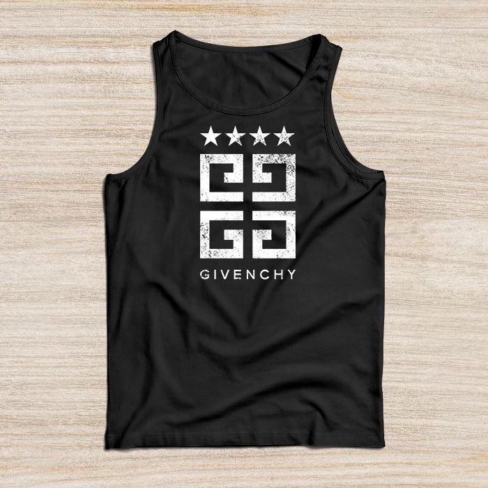 Givenchy-Logo-Luxury-Unisex-Tank-Top-TTTB624 Givenchy Logo Luxury Unisex Tank Top TTTB0765