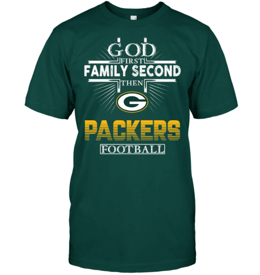 God-First-Family-Second-Then-Green-Bay-Packers-Football-Unisex-T-Shirt-Kid-T-Shirt-LTS3747 God First Family Second Then Green Bay Packers Football Unisex T-Shirt Kid T-Shirt LTS3747