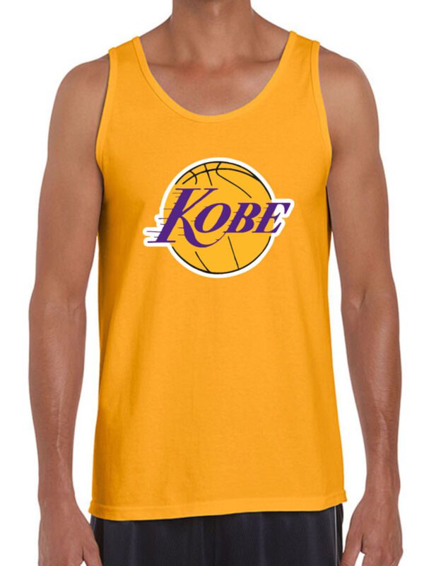 Gold-Kobe-Bryant-The-Black-Mamba-Logo-Los-Angeles-Lakers-Unisex-Tank-Top Gold Kobe Bryant The Black Mamba Logo Los Angeles Lakers Unisex Tank Top
