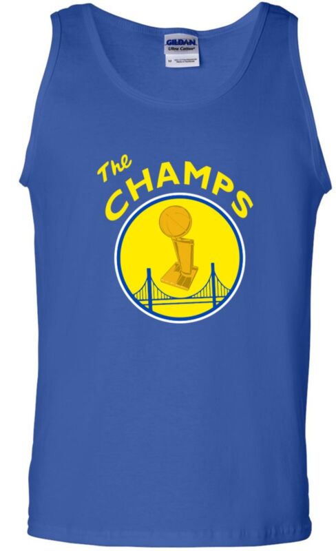 Golden-State-Warriors-Steph-Curry-Kevin-Durant-2018-The-Champs-Unisex-Tank-Top Golden State Warriors Steph Curry Kevin Durant 2018 "The Champs" Unisex Tank Top