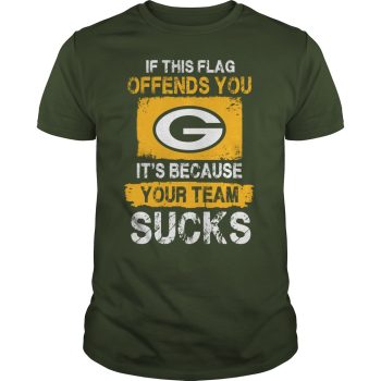 Green Bay Packers - If This Flag Offends You It is Because Your Team Sucks Unisex T-Shirt Kid T-Shirt LTS3838