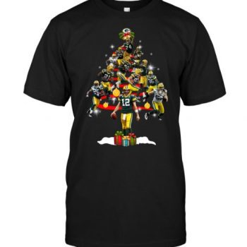 Green Bay Packers Players Christmas Tree Unisex T-Shirt Kid T-Shirt LTS3760