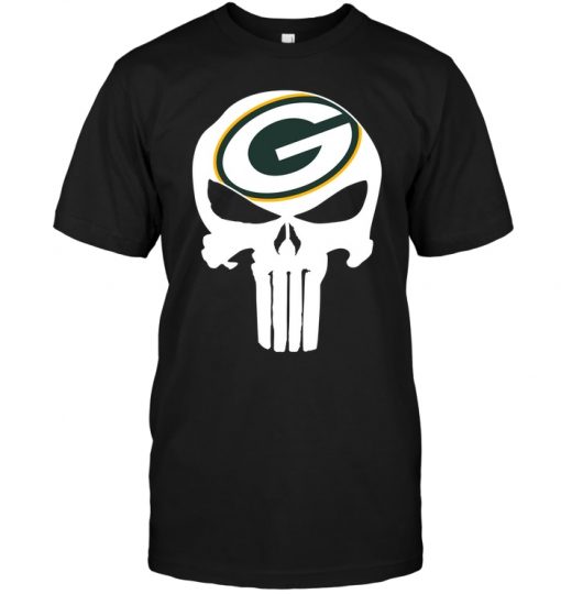 Green-Bay-Packers-Punisher-Unisex-T-Shirt-Kid-T-Shirt-LTS3751 Green Bay Packers Punisher Unisex T-Shirt Kid T-Shirt LTS3751