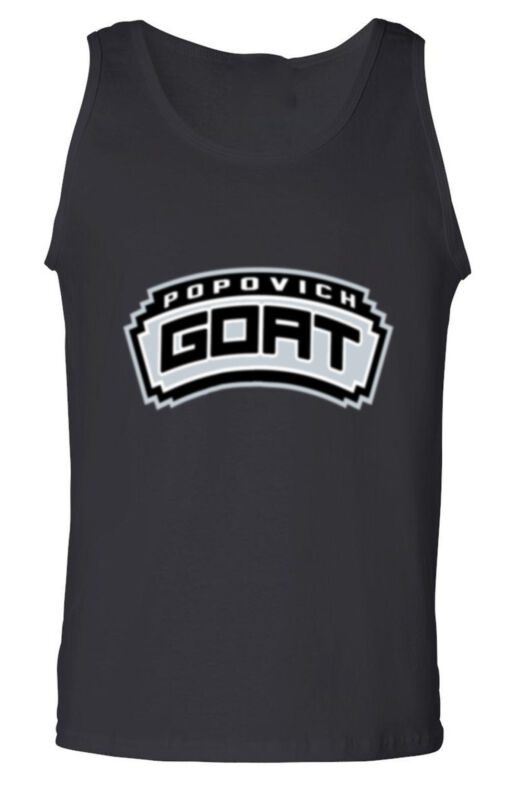 Gregg-Popovich-San-Antonio-Spurs-Goat-Unisex-Tank-Top Gregg Popovich San Antonio Spurs "Goat" Unisex Tank Top