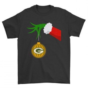 Grinch Hand Merry Christmas Green Bay Packers Unisex T-Shirt Kid T-Shirt LTS3771