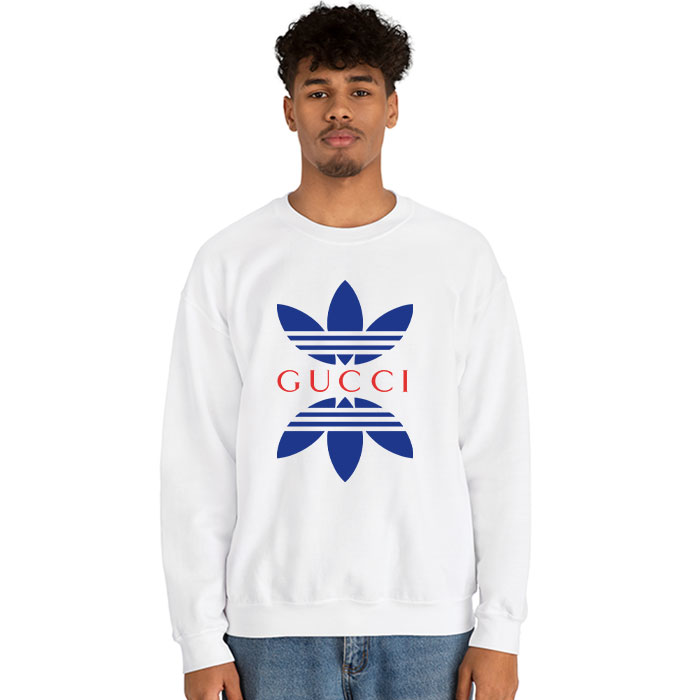 Gucci-Adidas-Logo-Crewneck-Sweatshirt-CSTB0338-2