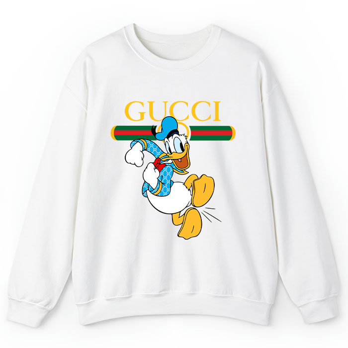 Gucci-Donald-Duck-Crewneck-Sweatshirt-CSTB0360 Gucci Donald Duck Crewneck Sweatshirt CSTB0360