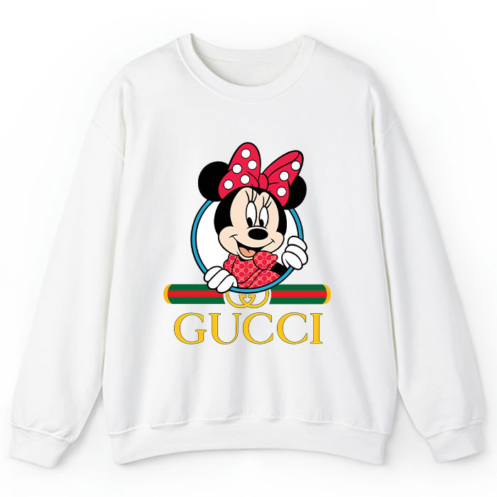 Gucci-Minnie-Mouse-Crewneck-Sweatshirt-CSTB0315 Gucci Minnie Mouse Crewneck Sweatshirt CSTB0315