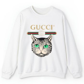 Gucci Mystic Cat Embellished Crewneck Sweatshirt CSTB0417