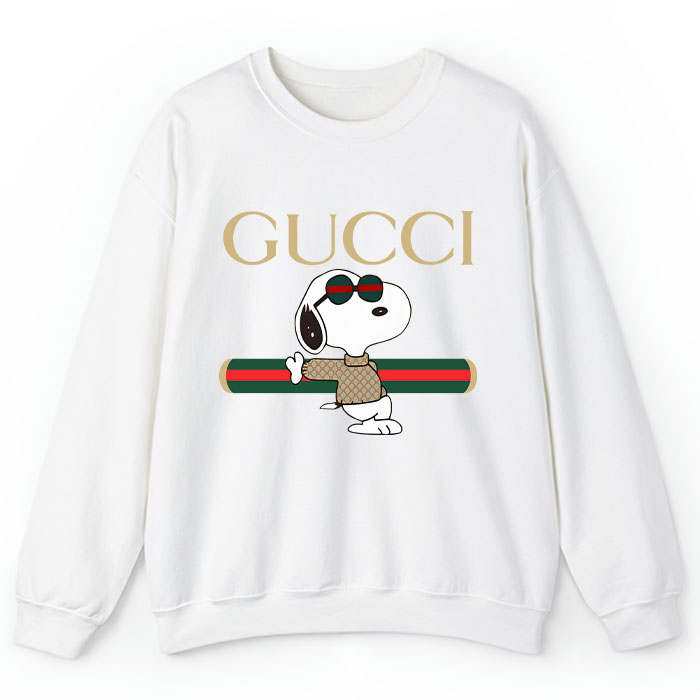 Gucci-Snoopy-Crewneck-Sweatshirt-CSTB0421 Gucci Snoopy Crewneck Sweatshirt CSTB0421