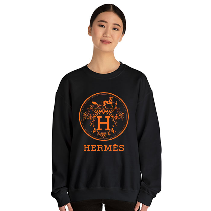 Hermes-Horse-Original-Logo-Crewneck-Sweatshirt-CSTB0477-4