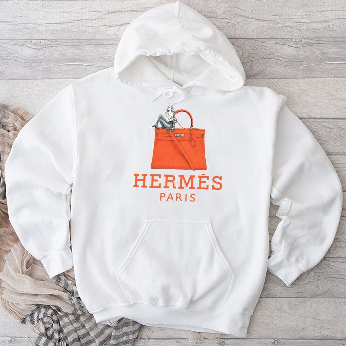 Hermes-Paris-Bags-Kelly-Unisex-Pullover-Hoodie-HTB2687-1