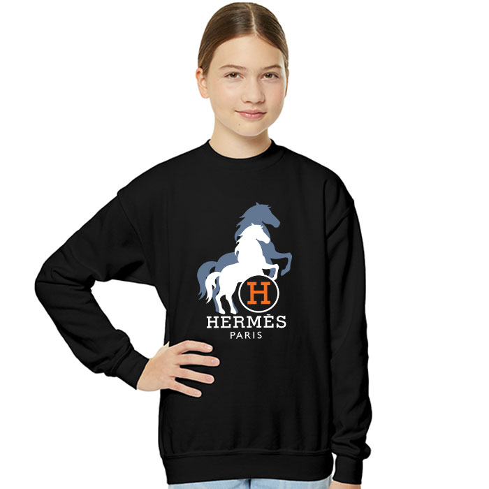 Hermes-Paris-Horse-Logo-Crewneck-Sweatshirt-CSTB0480-1