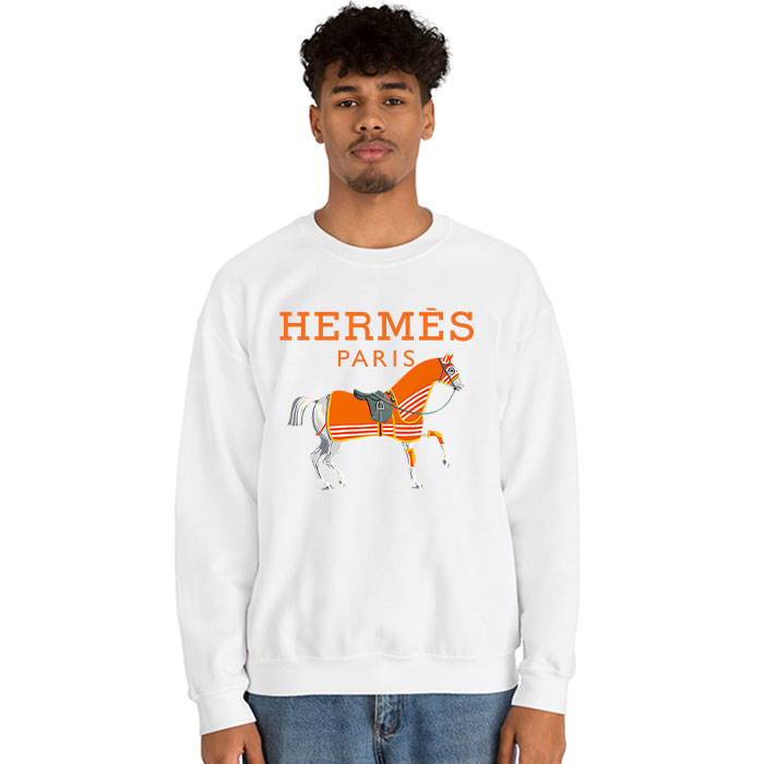 Hermes-Paris-Horse-Original-Logo-Crewneck-Sweatshirt-CSTB0476-2