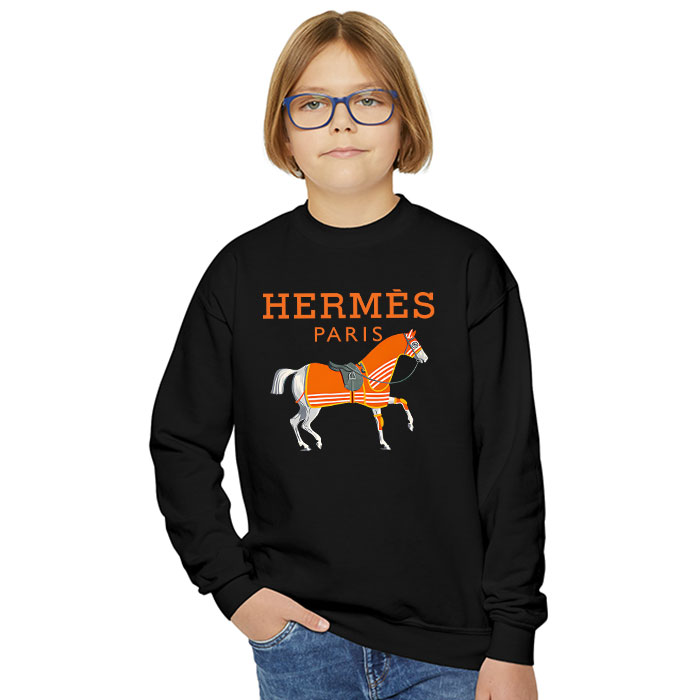 Hermes-Paris-Horse-Original-Logo-Crewneck-Sweatshirt-CSTB0476-5