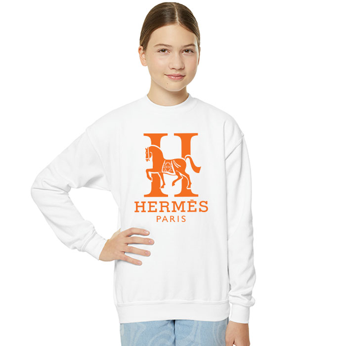Hermes-Paris-Horse-Original-Logo-Crewneck-Sweatshirt-CSTB0483-3
