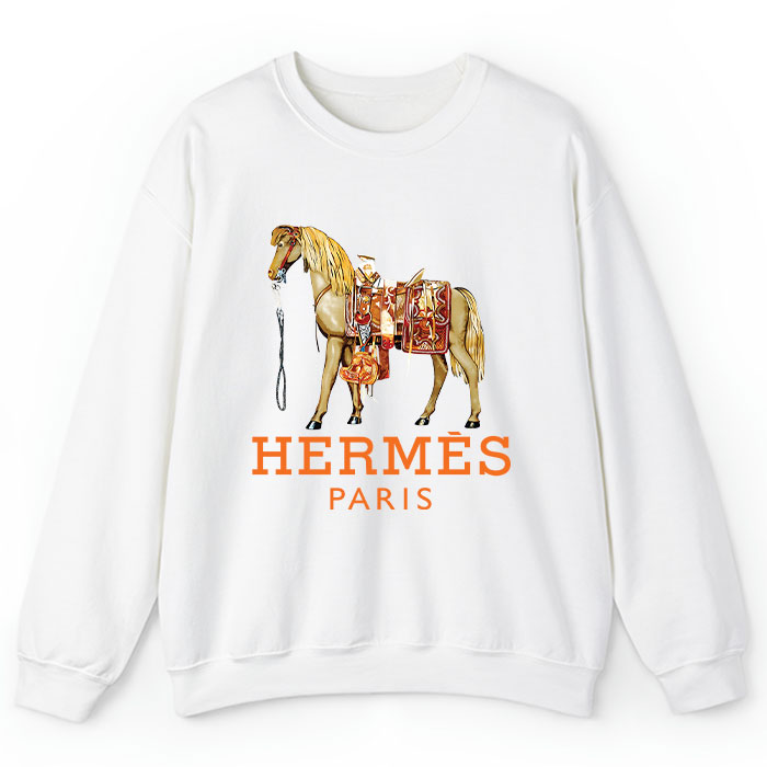 Hermes-Paris-Horse-Original-Logo-Crewneck-Sweatshirt-CSTB0488-1