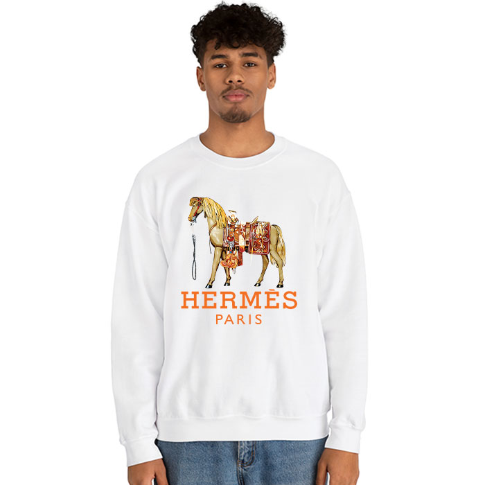 Hermes-Paris-Horse-Original-Logo-Crewneck-Sweatshirt-CSTB0488-2