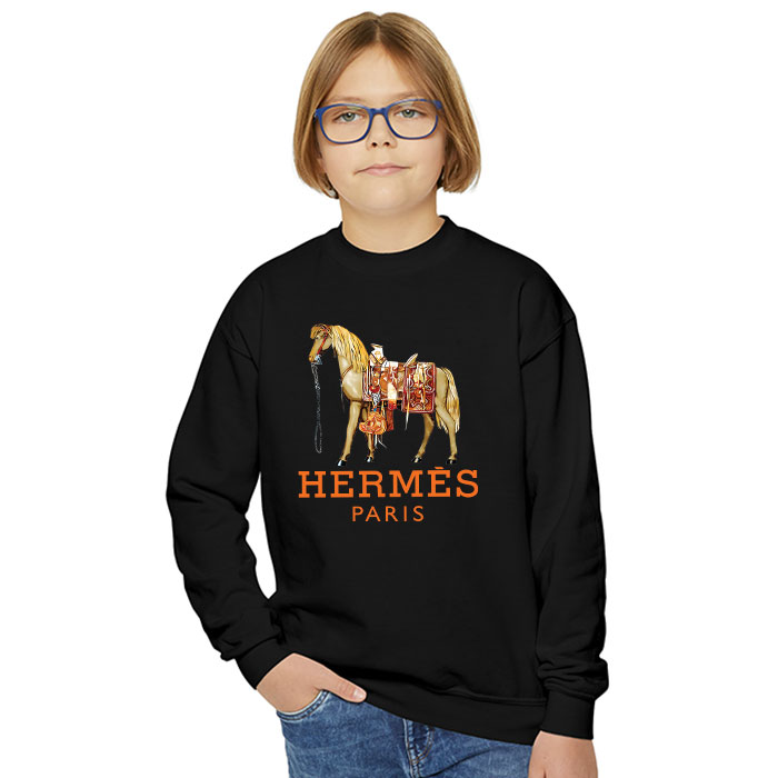 Hermes-Paris-Horse-Original-Logo-Crewneck-Sweatshirt-CSTB0488-5