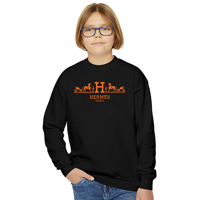 Hermes-Paris-Horse-Original-Logo-Crewneck-Sweatshirt-CSTB0498-5
