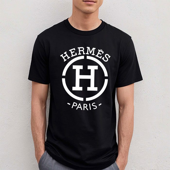 Hermes-Paris-Logo-Unisex-T-Shirt-TTB1471-2