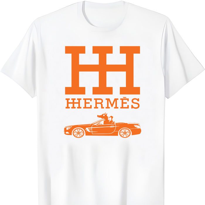 Hermes-Paris-Rolls-Royce-Unisex-T-Shirt-TTB1464-1