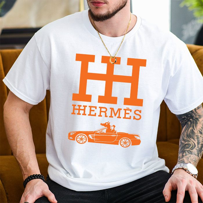 Hermes-Paris-Rolls-Royce-Unisex-T-Shirt-TTB1464-3