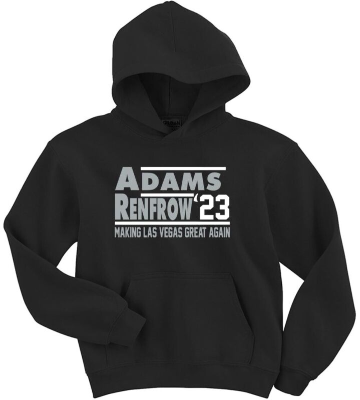 Hunter-Renfrow-Davante-Adams-Las-Vegas-Raiders-23-Crew-Hooded-Sweatshirt-Unisex-Hoodie Hunter Renfrow Davante Adams Las Vegas Raiders 23 Crew Hooded Sweatshirt Unisex Hoodie