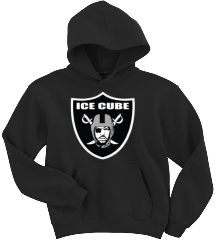 Ice-Cube-New-Oakland-Raiders-Logo-Hooded-Sweatshirt-Hoodie Ice Cube New Oakland Raiders Logo Hooded Sweatshirt Hoodie