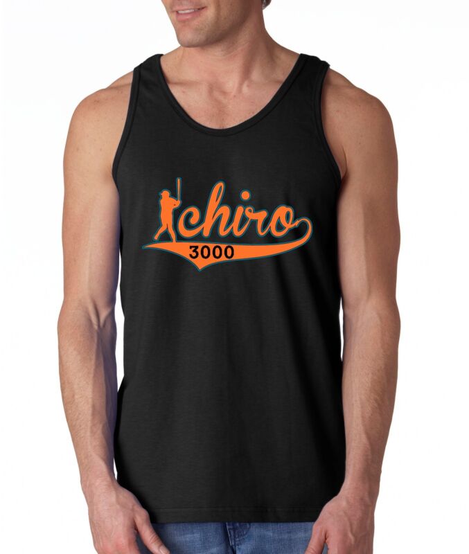 Ichiro-Suzuki-Miami-Marlins-3000-Unisex-Tank-Top Ichiro Suzuki Miami Marlins "3000" Unisex Tank Top