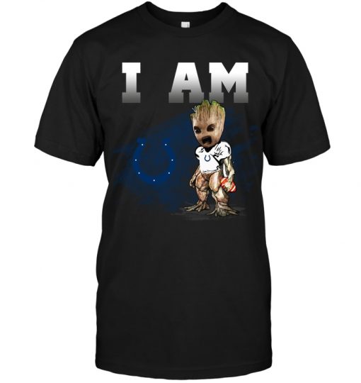 Indianapolis-Colts-I-Am-Groot-Unisex-T-Shirt-Kid-T-Shirt-LTS2432 Indianapolis Colts I Am Groot Unisex T-Shirt Kid T-Shirt LTS2432