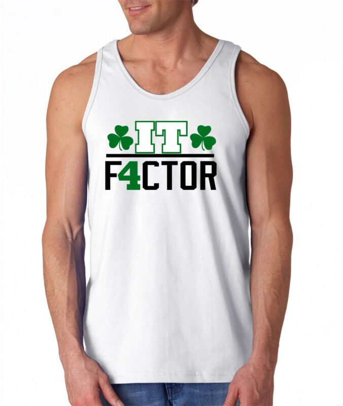 Isaiah-Thomas-Boston-Celtics-The-It-Factor-Unisex-Tank-Top Isaiah Thomas Boston Celtics "The It Factor" Unisex Tank Top