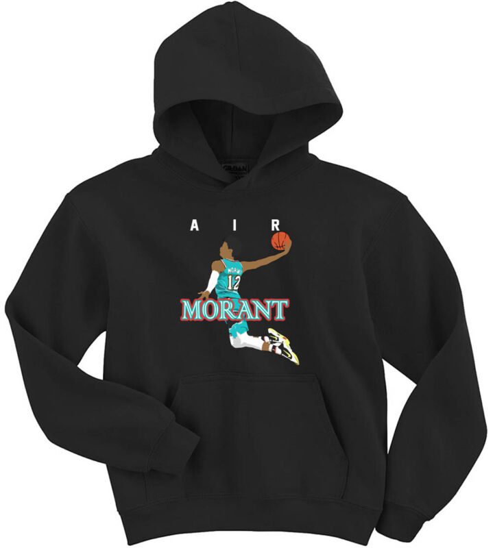 Ja-Morant-Memphis-Grizzlies-Air-Crew-Hooded-Sweatshirt-Unisex-Hoodie Ja Morant Memphis Grizzlies Air Crew Hooded Sweatshirt Unisex Hoodie