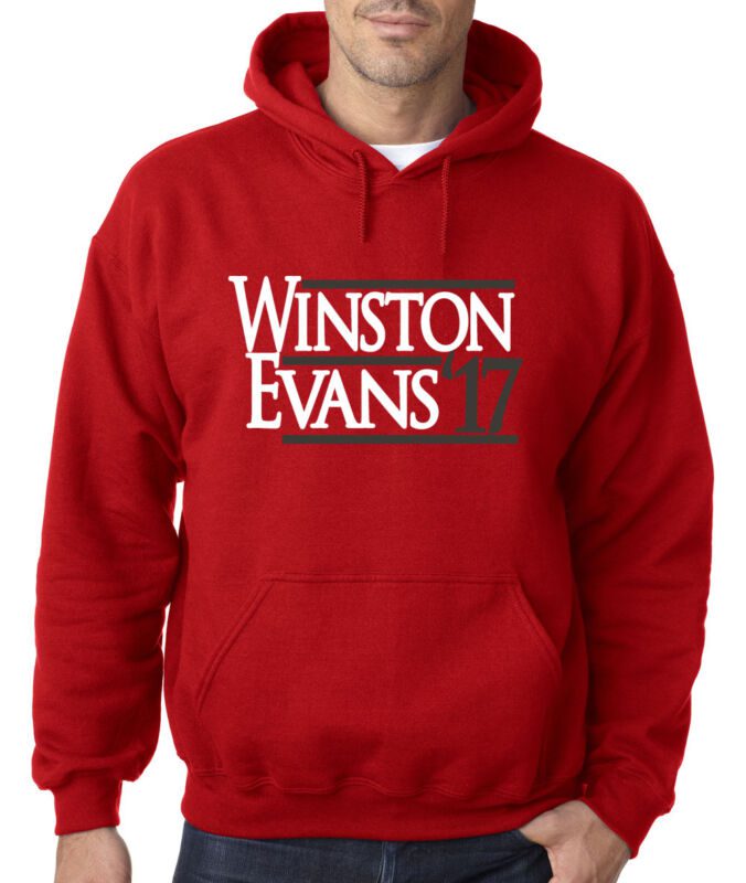 Jameis-Winston-Tampa-Bay-Buccaneers-Winston-Evans-Hooded-Sweatshirt-Unisex-Hoodie Jameis Winston Tampa Bay Buccaneers "Winston Evans" Hooded Sweatshirt Unisex Hoodie