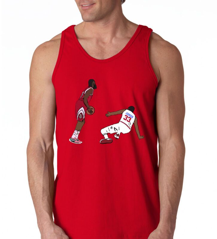 James-Harden-Houston-Rockets-Wesley-Johnson-The-Crossover-Unisex-Tank-Top James Harden Houston Rockets Wesley Johnson "The Crossover" Unisex Tank Top