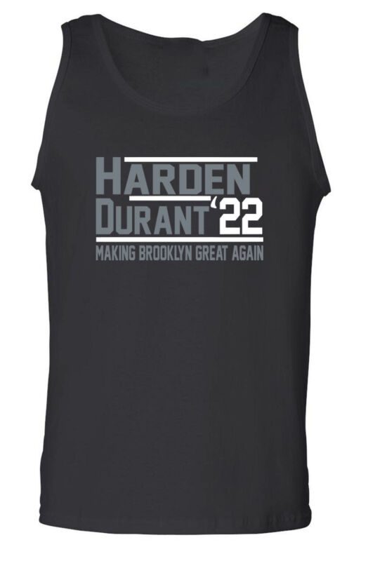 James-Harden-Kevin-Durant-Brooklyn-Nets-2022-Unisex-Tank-Top James Harden Kevin Durant Brooklyn Nets 2022 Unisex Tank Top