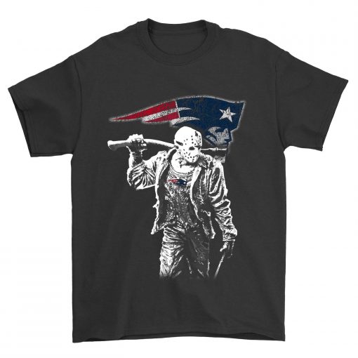 Jason-Voorhees-New-England-Patriots-Unisex-T-Shirt-Kid-T-Shirt-LTS4290 Jason Voorhees New England Patriots Unisex T-Shirt Kid T-Shirt LTS4290