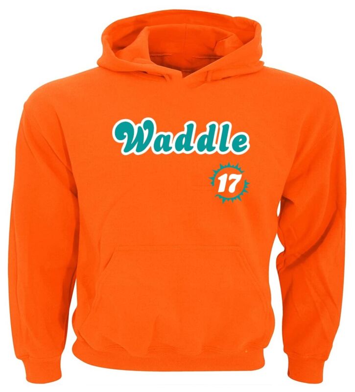Jaylen-Waddle-Miami-Dolphins-17-Logo-Crew-Hooded-Sweatshirt-Unisex-Hoodie Jaylen Waddle Miami Dolphins 17 Logo Crew Hooded Sweatshirt Unisex Hoodie